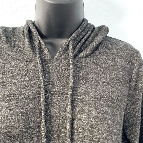 Absolutely Famous Gray Pullover Hoodie Sweatshirt Size Large - Picture 2 of 7